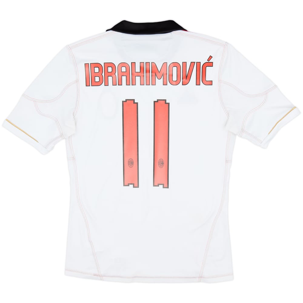 2010-11 AC Milan Away Shirt Ibrahimovic #11 - 7/10 - (S)
