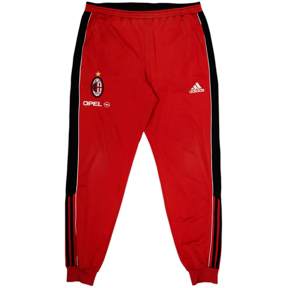 2001-02 AC Milan adidas Track Pants/Bottoms - 5/10 - (L)