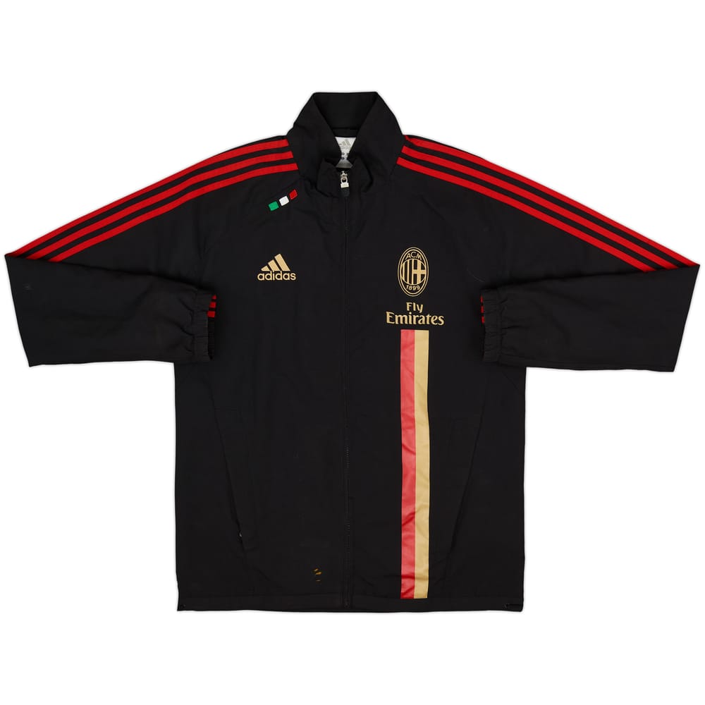 2011-12 AC Milan adidas Track Jacket - 7/10 - (M)