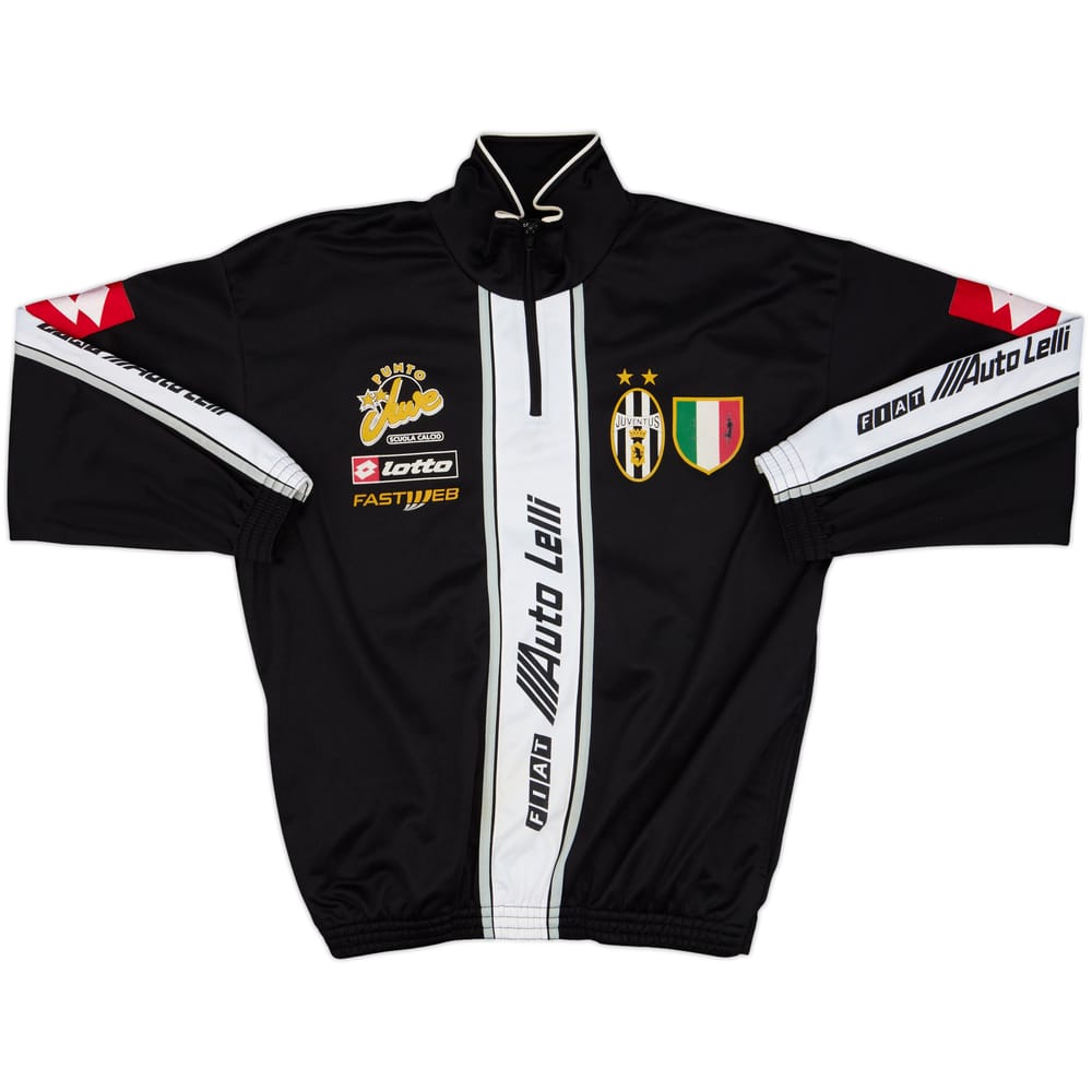 2002-03 Juventus Lotto Scuola Calcio 1/4 Zip Track Top - 6/10 - (L)