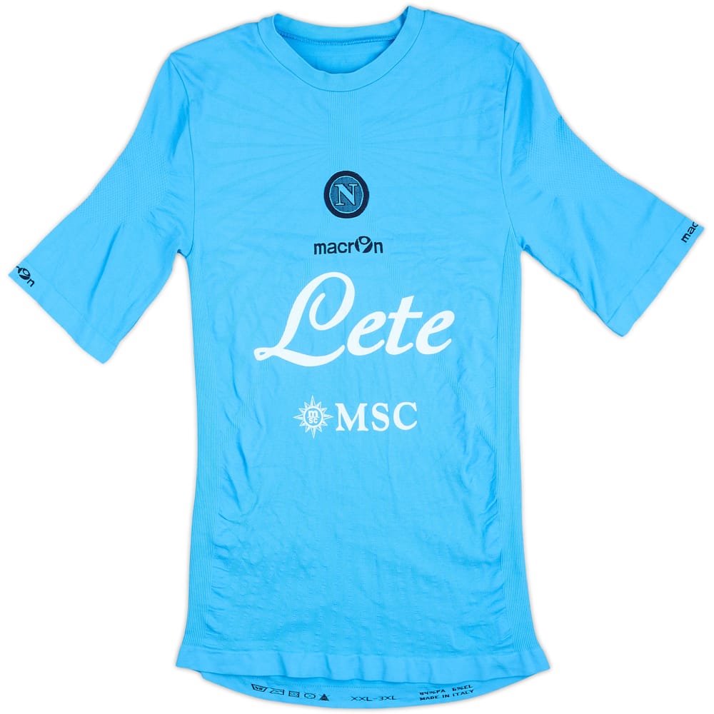 2010-11 Napoli Macron Compression Shirt - 8/10 - (XXL/3XL)