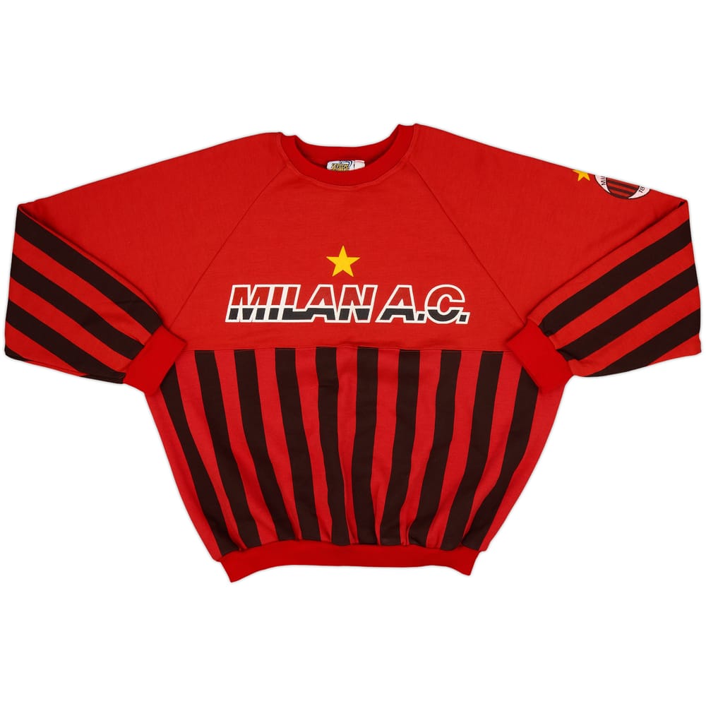 1990-91 AC Milan Le Felpe dei Grandi Club Sweat Top - 8/10 - (L)