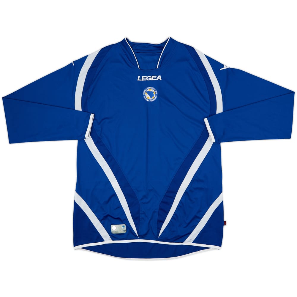2012-13 Bosnia & Herzegovina Home L/S Shirt - 6/10 - (XL)