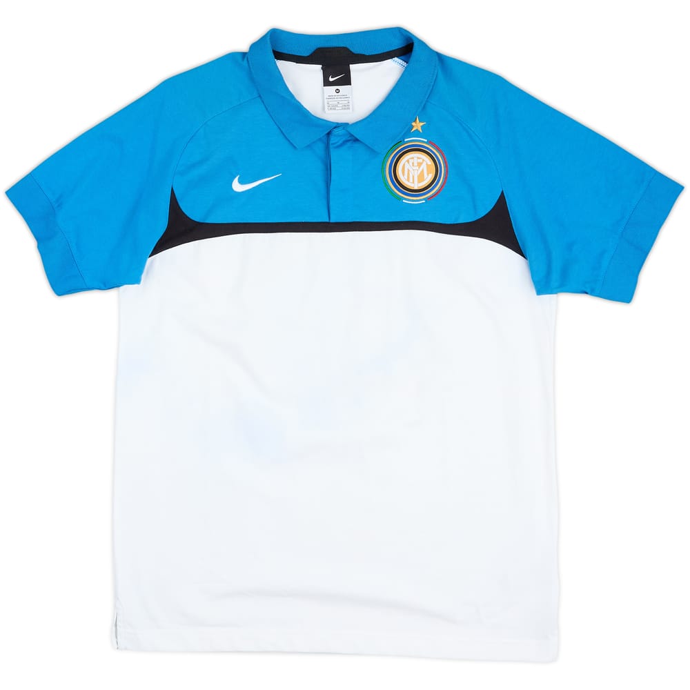 2010-11 Inter Milan Nike Polo Shirt - 8/10 - (M)