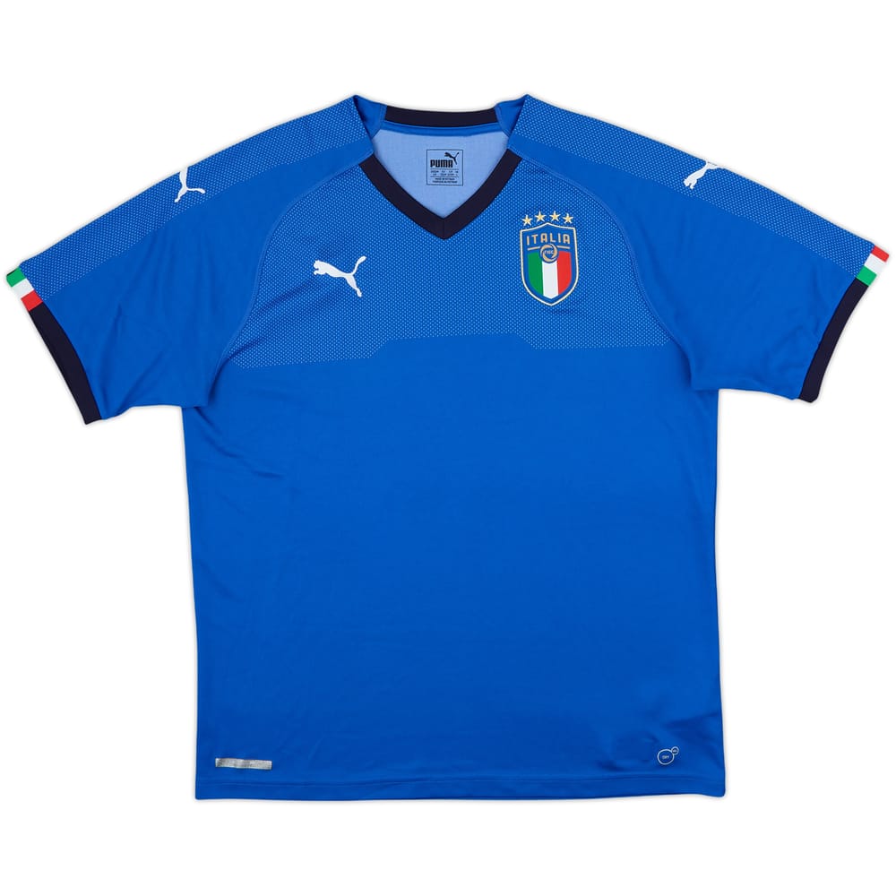2018-19 Italy Home Shirt - 9/10 - (L)