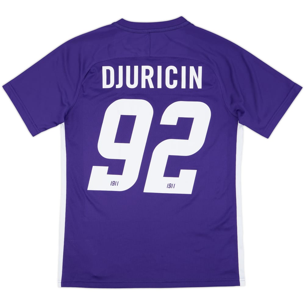 2020-22 Austria Wien Home Shirt Djuricin #92 - 9/10 - (M)