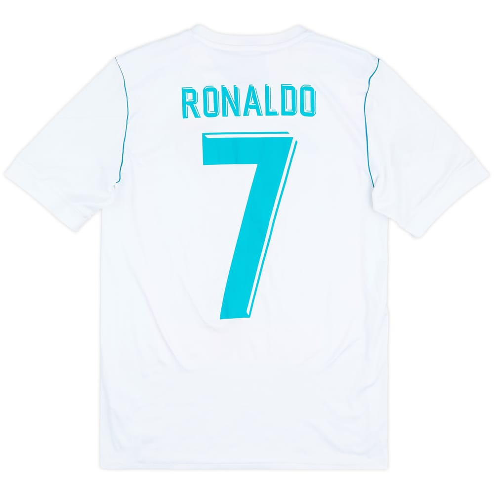2017-18 Real Madrid Home Shirt Ronaldo #7 - 8/10 - (XL.Boys)