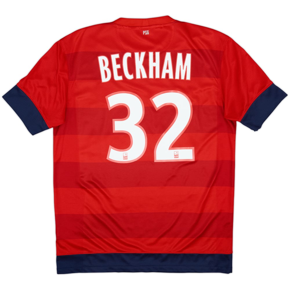 2012-13 Paris Saint-Germain Away Shirt Beckham #32 - 7/10 - (M)