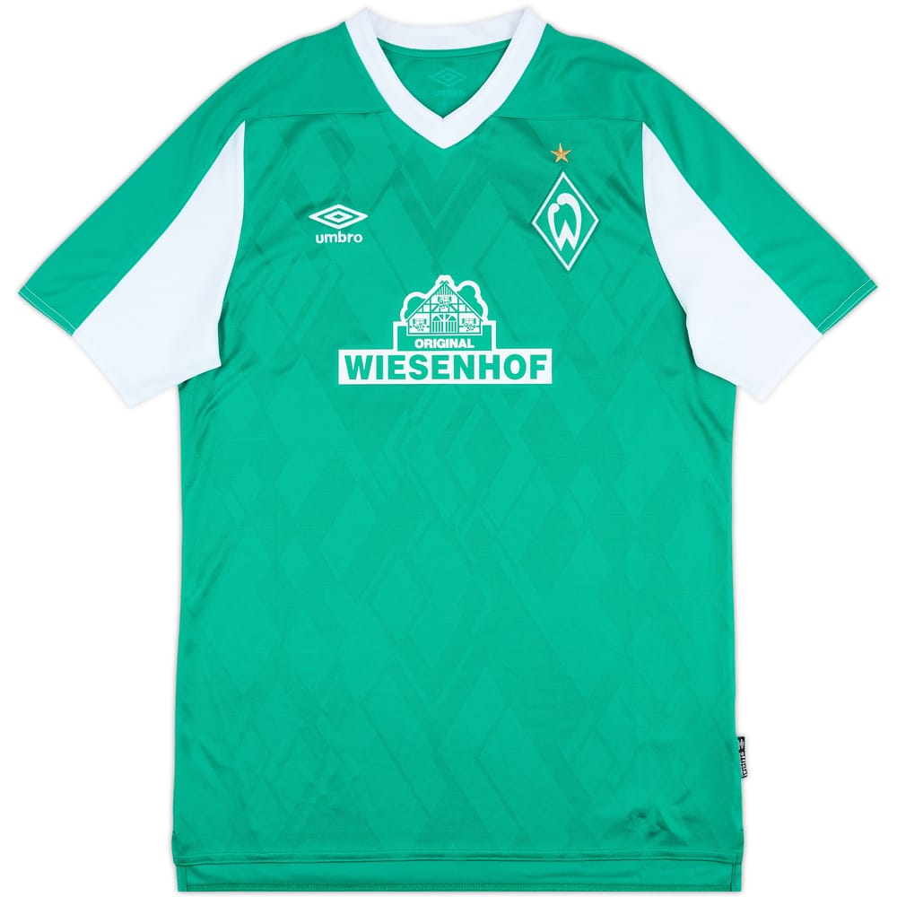2020-21 Werder Bremen Home Shirt - 10/10 - (L)
