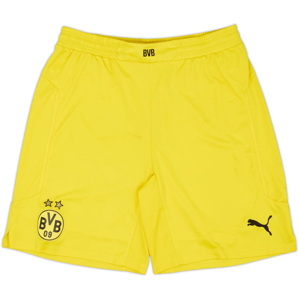 2014-15 Borussia Dortmund European Home Shorts - 8/10 - (L)