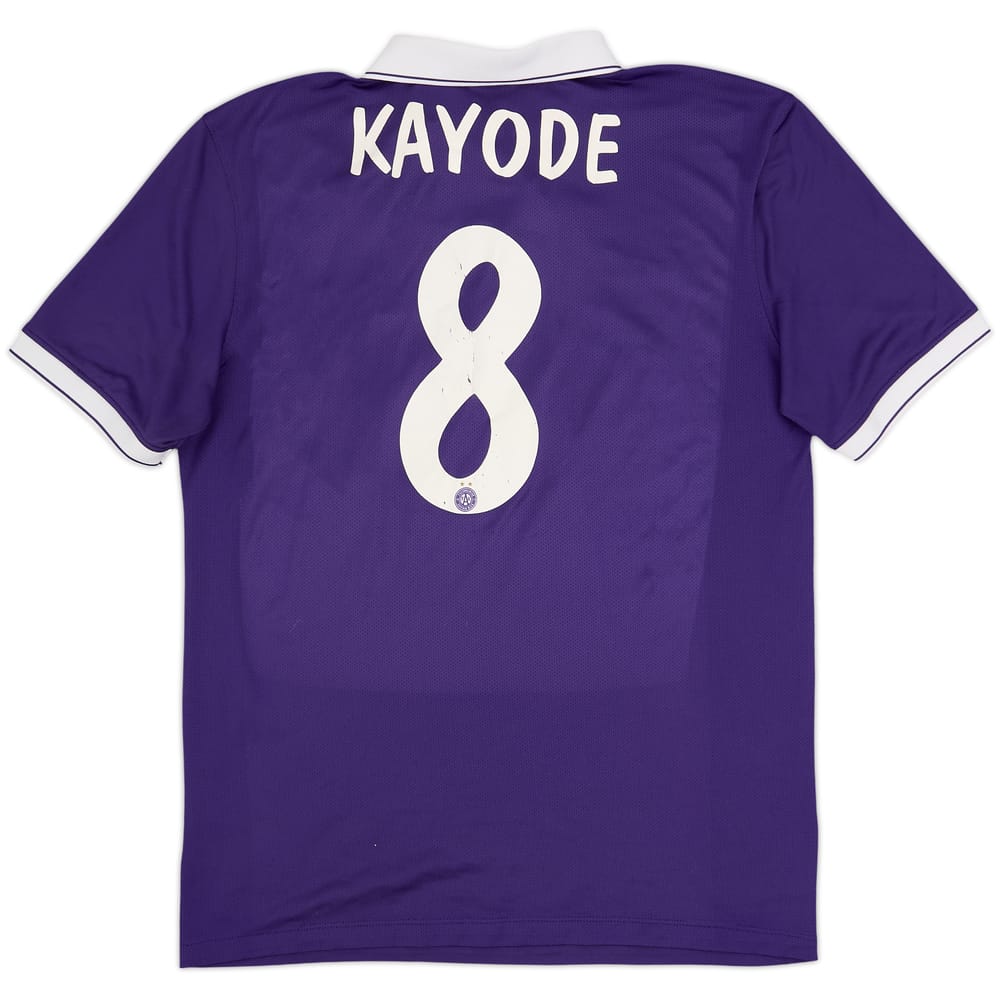 2014-16 Austria Wien Home Shirt Kayode #8 - 6/10 - (L)