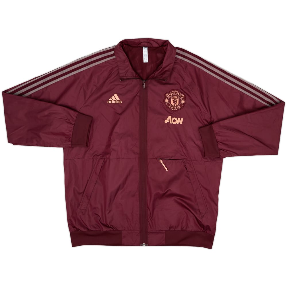 2020-21 Manchester United adidas Track Jacket - 9/10 - (L)
