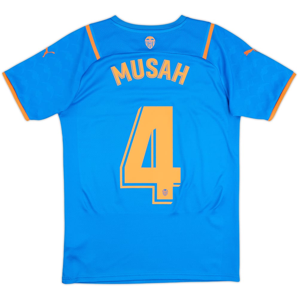 2021-22 Valencia Third Shirt Musah #4 - 8/10 - (S)