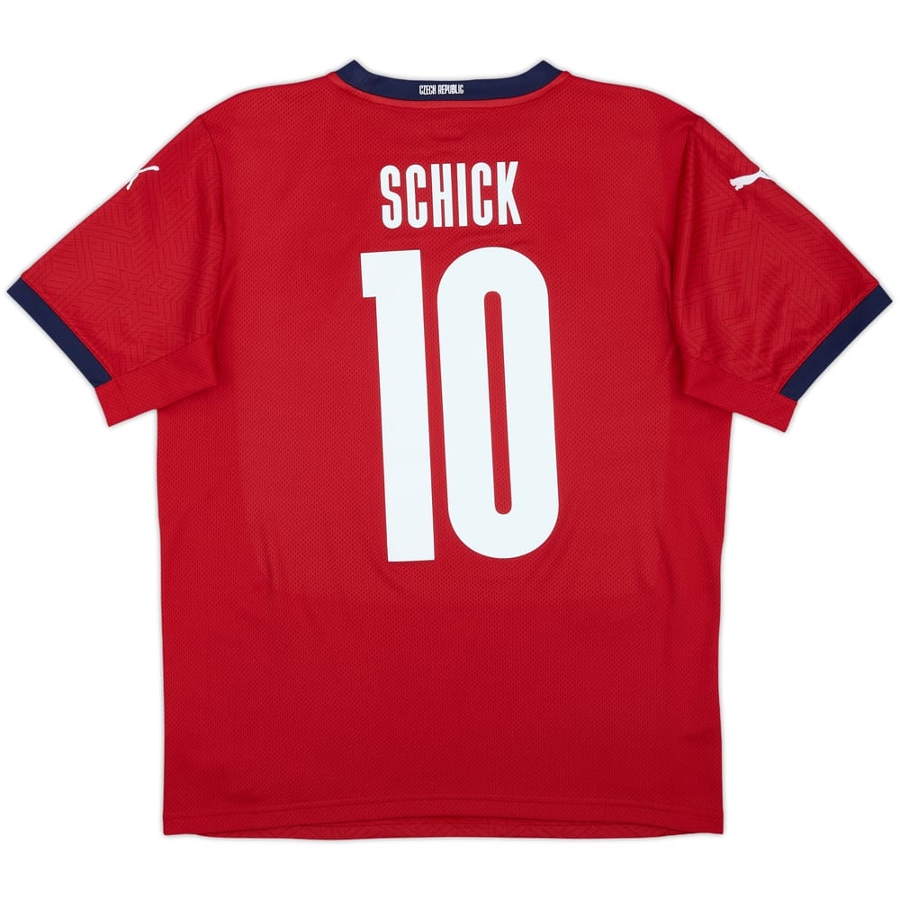 2020-21 Czech Republic Home Shirt Schick #10 - 9/10 - (M)