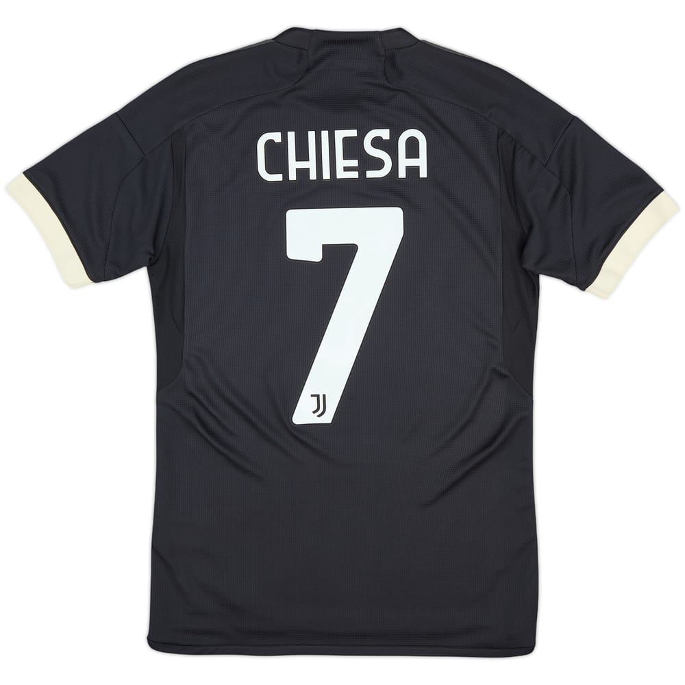 2023-24 Juventus Third Shirt Chiesa #7 - 6/10 - (S)