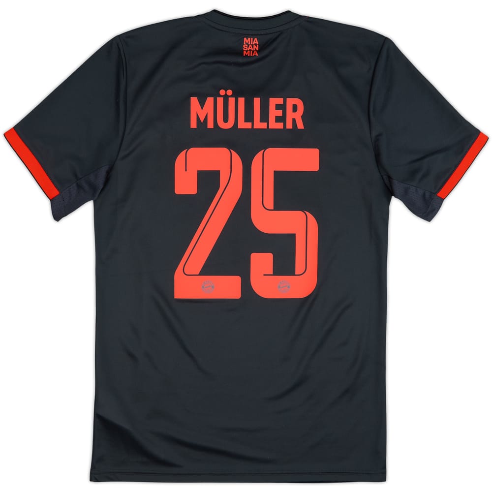 2022-23 Bayern Munich Third Shirt Muller #25 - 6/10 - (S)