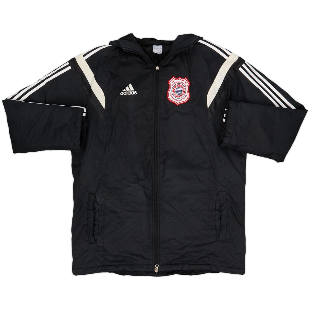 2015-16 adidas Template Padded Bench Coat (Bayern Munich Fan Club) - 5/10 - (L)