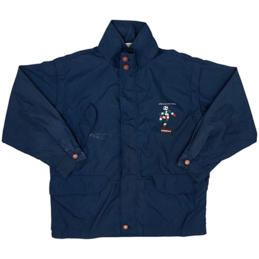 1990 Italia '90 Hooded Rain Jacket - 6/10 - (L)