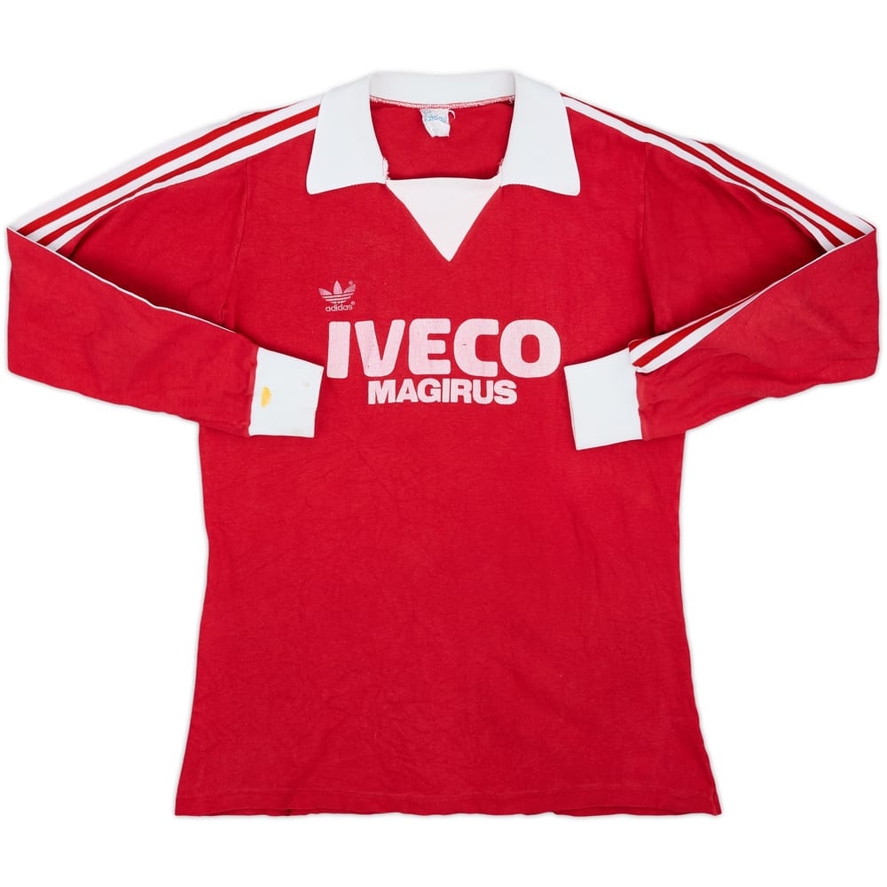 1981-83 Bayern Munich Home L/S Shirt - 4/10 - (S)