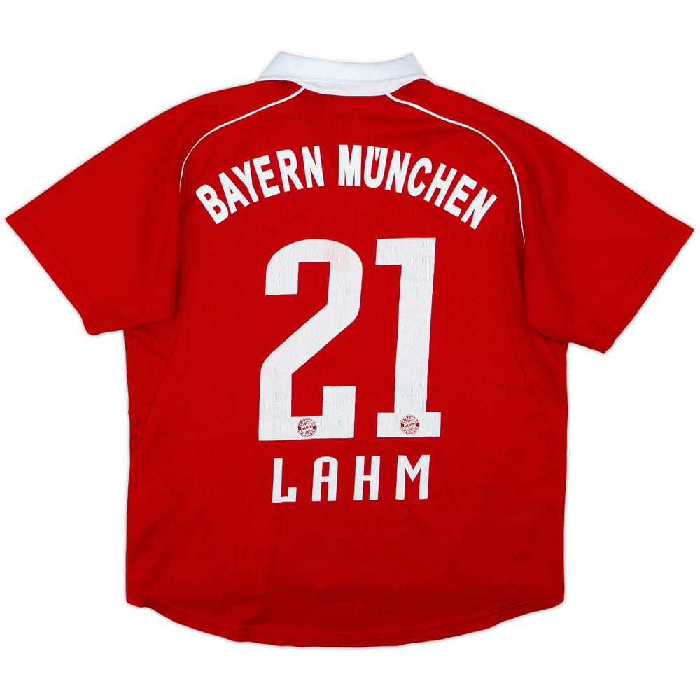 2005-06 Bayern Munich Home Shirt Lahm #21 - 6/10 - (L.Boys)