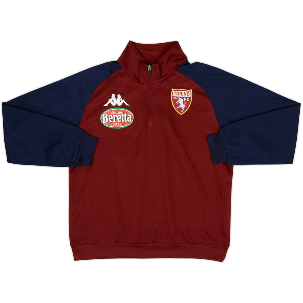 2017-18 Torino Kappa 1/4 Zip Drill Top - 9/10 - (L.Boys)