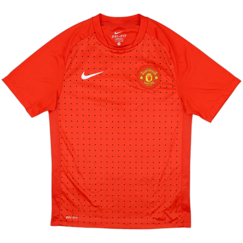 2011-12 Manchester United Nike Training Shirt - 8/10 - (S)