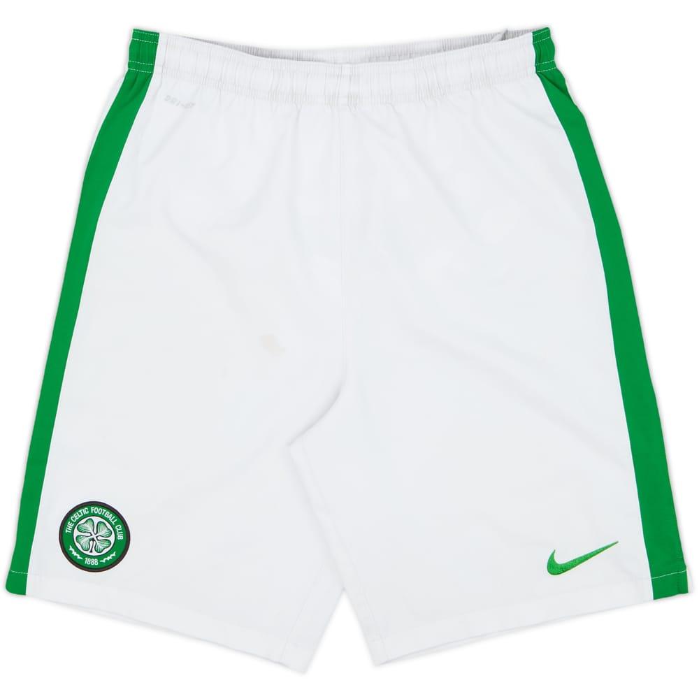 2014-15 Celtic Home Shorts - 6/10 - (XL.Boys)