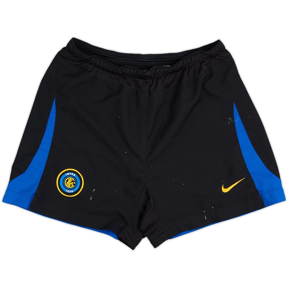 2003-04 Inter Milan Home Shorts - 4/10 - (Women's L)