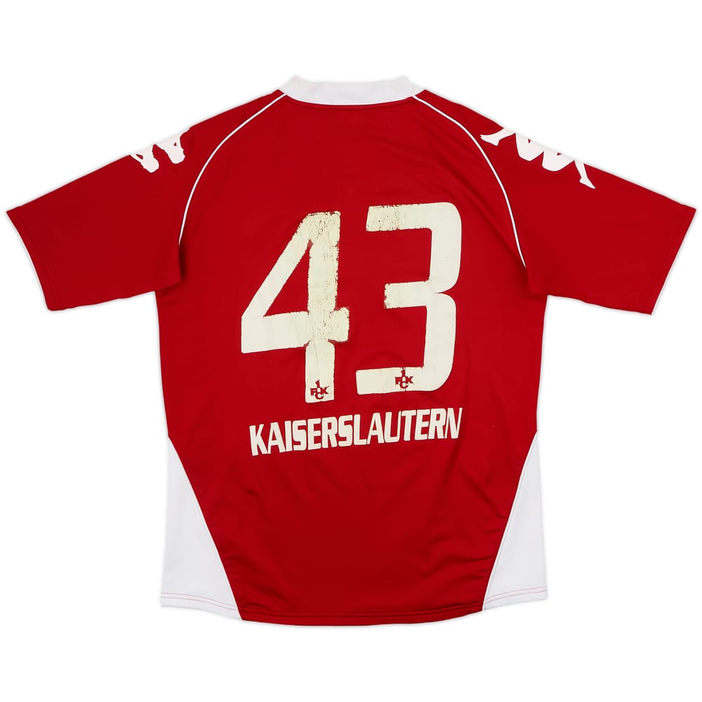 2007-08 Kaiserslautern Home Shirt #43 - 5/10 - (L)