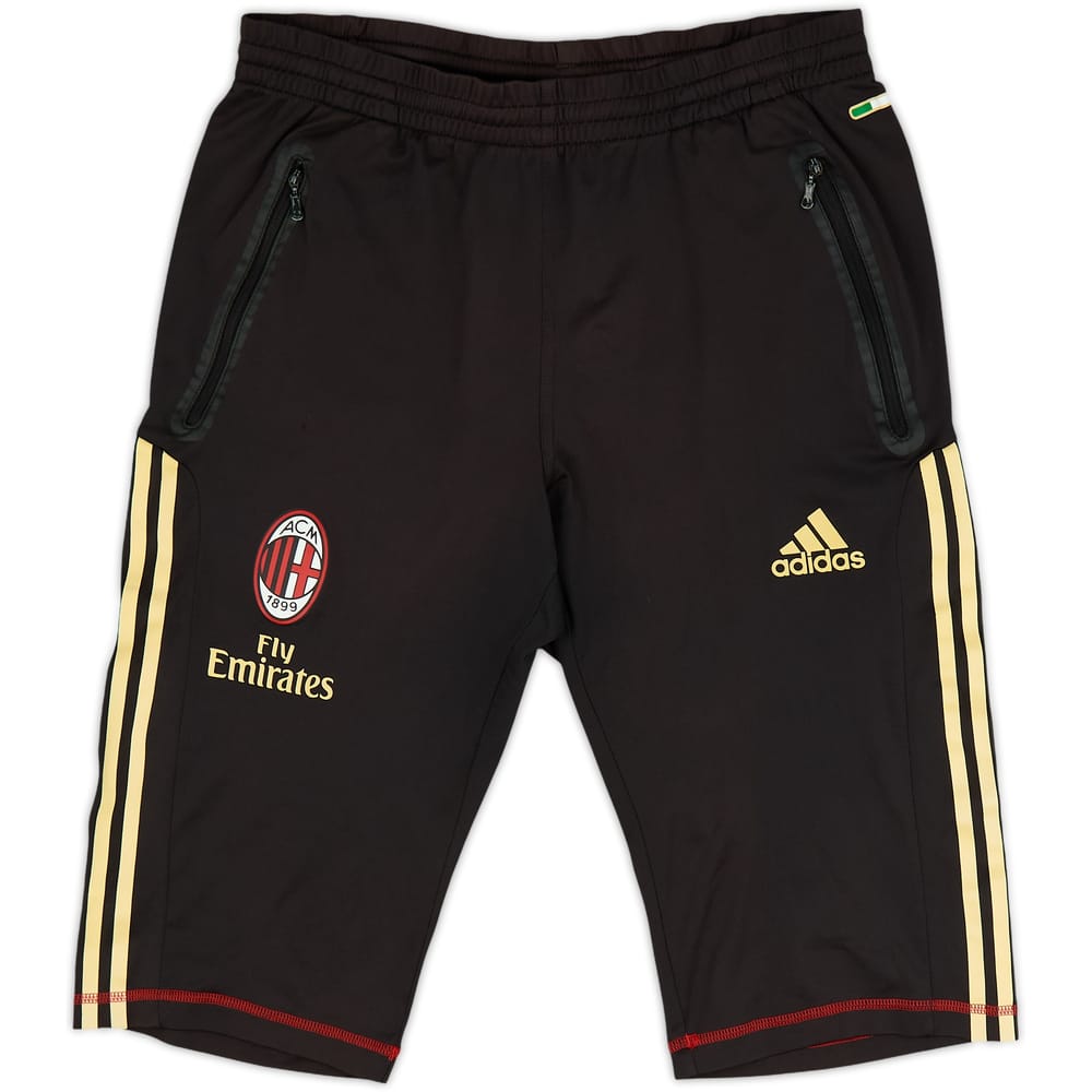 2010-11 AC Milan adidas 3/4 Track Pants/Bottoms - 6/10 - (M)