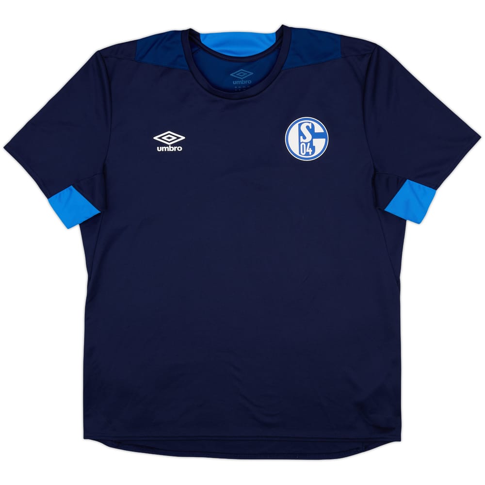 2020-21 Schalke Umbro Training Shirt - 8/10 - (XL)