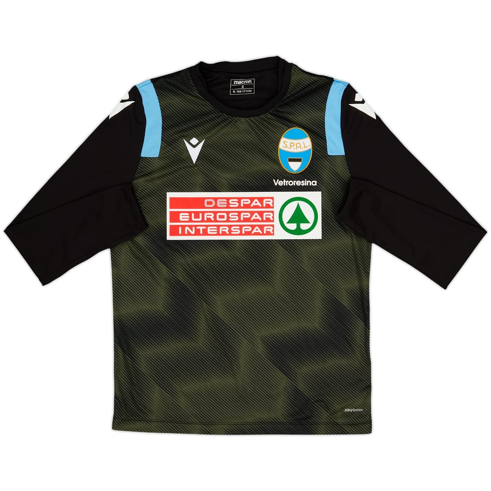 2019-20 SPAL Macron Training L/S Shirt - 8/10 - (S)