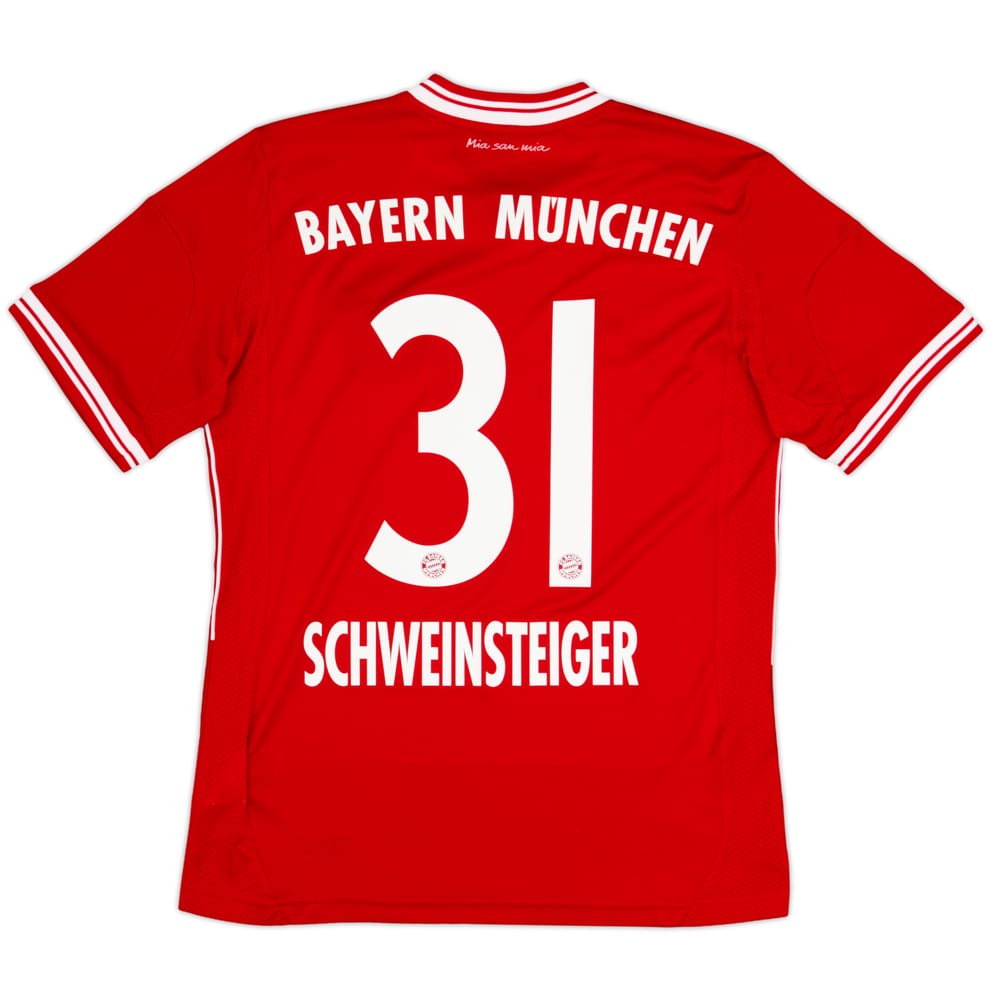 2013-14 Bayern Munich Home Shirt Schweinsteiger #31 - 8/10 - (L.Boys)