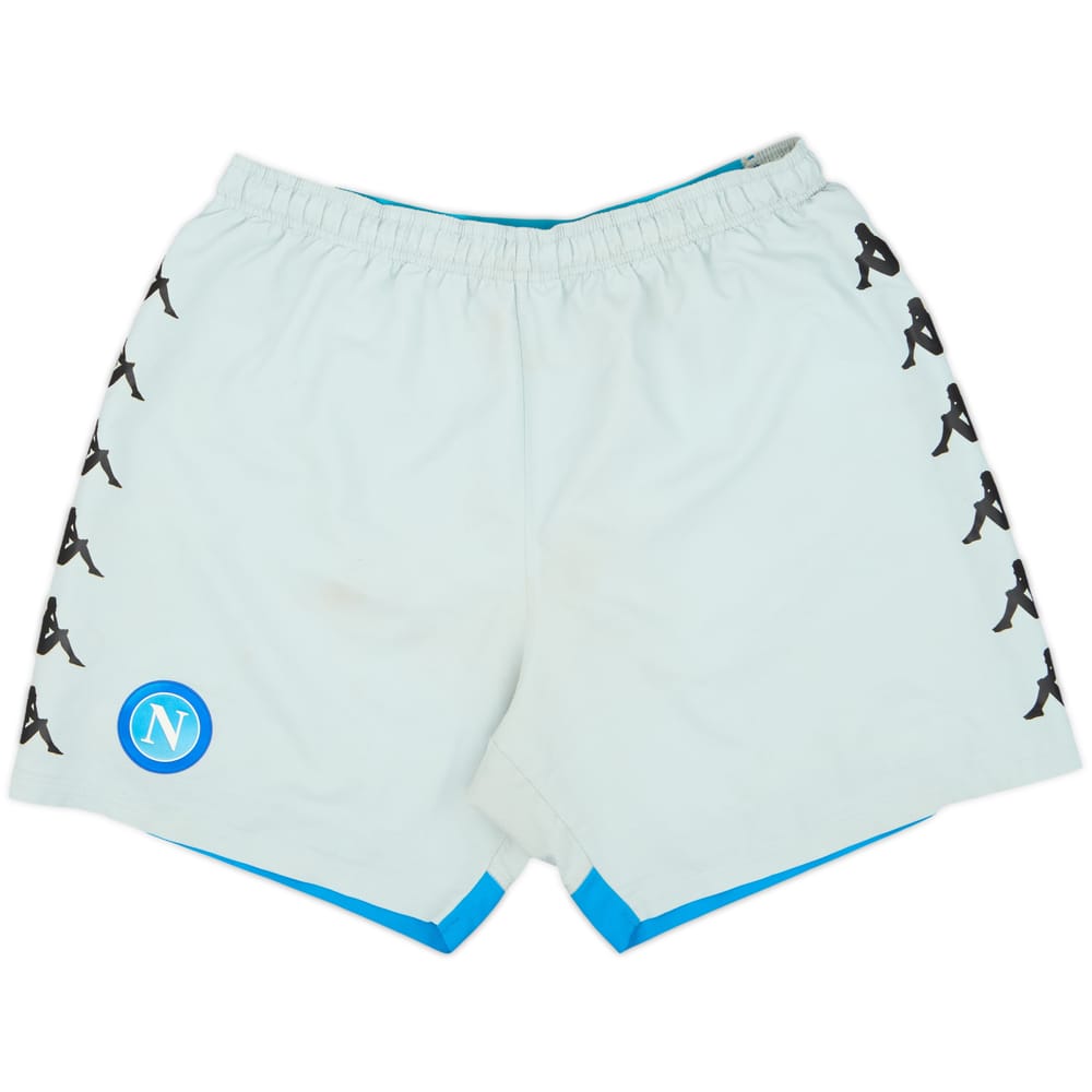 2018-19 Napoli Kappa Home Shorts - 5/10 - (XL)