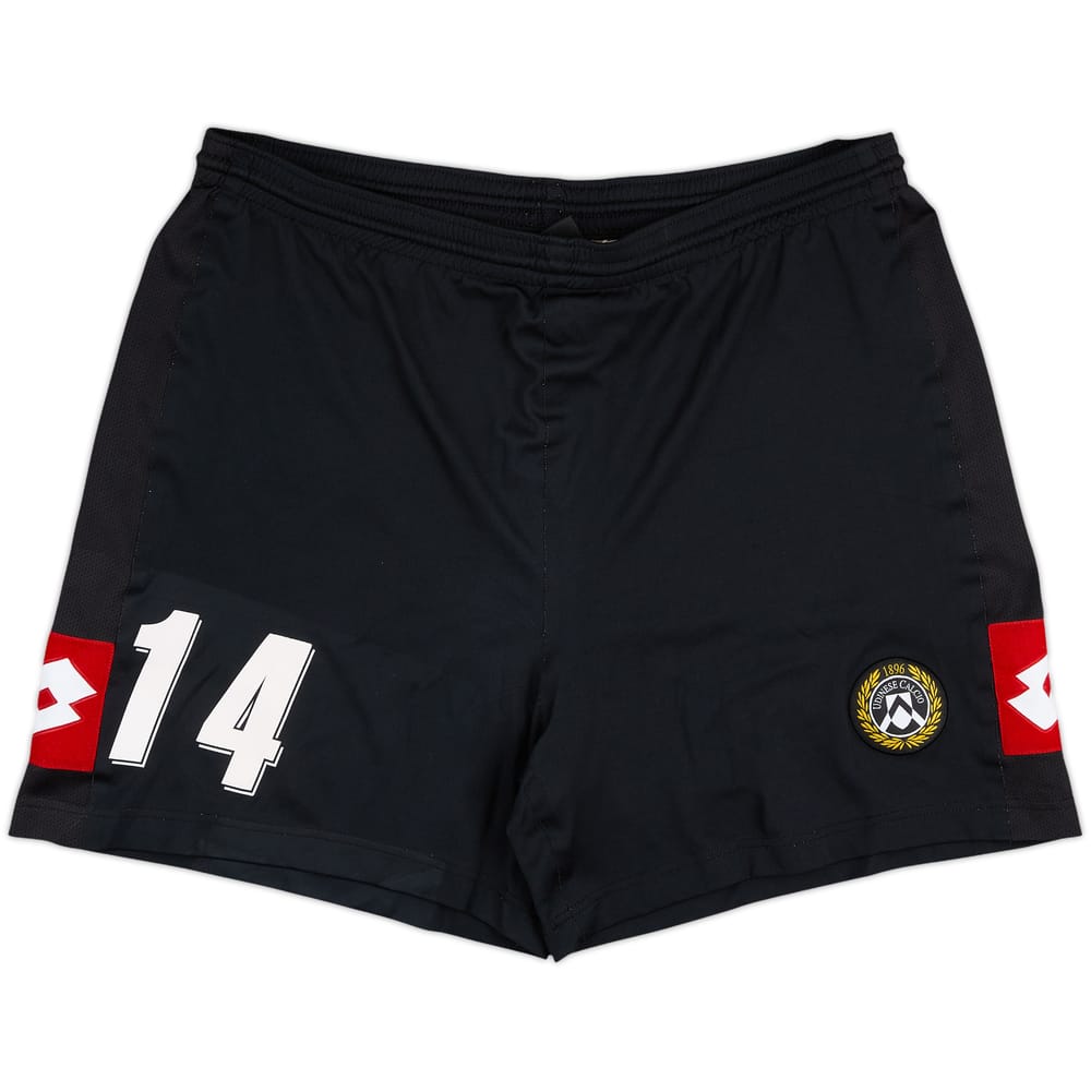 2005-06 Udinese Alternate Home Shorts #14 - 8/10 - (XXL)