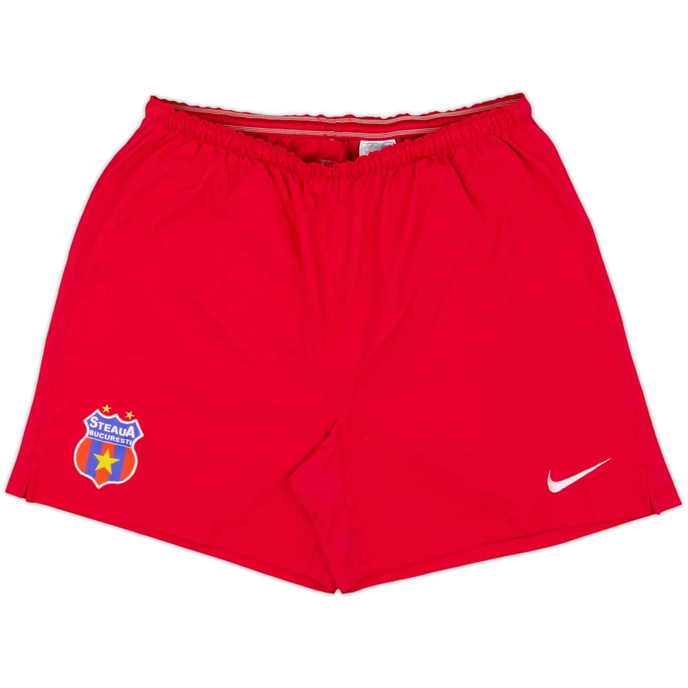 2011-12 Steaua Bucharest Home Shorts - 9/10 - (XL)
