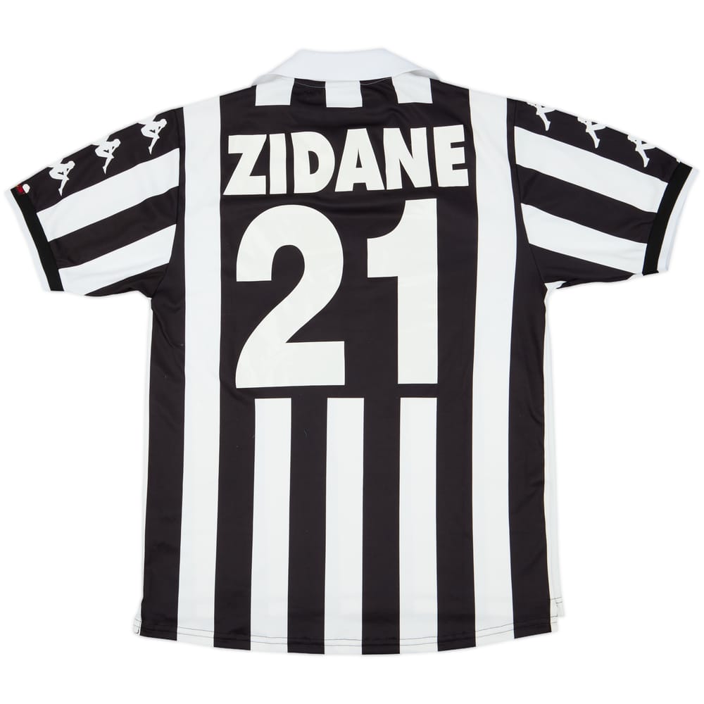 1998-99 Juventus Home Shirt Zidane #21 - 5/10 - (M)