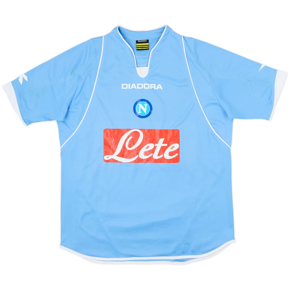 2007-08 Napoli Basic Home Shirt - 6/10 - (M)