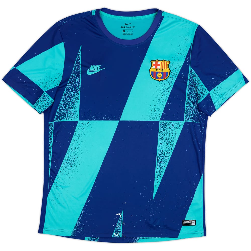 2019-20 Barcelona Nike Training Shirt - 4/10 - (L)