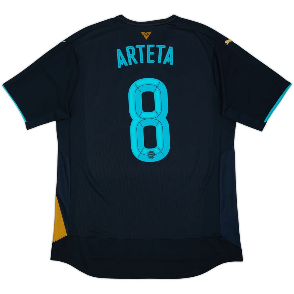 2015-16 Arsenal Third Shirt Arteta #8 - 8/10 - (L)