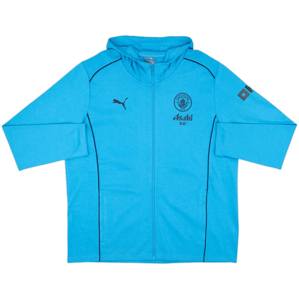 2024-25 Manchester City Player Issue Casual Hooded Jacket (XXL)