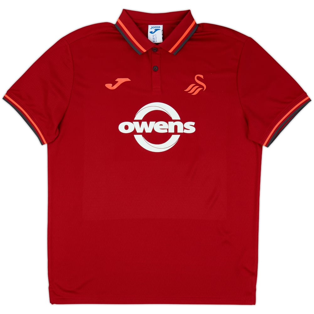 2023-24 Swansea City Joma Polo T-Shirt - 7/10