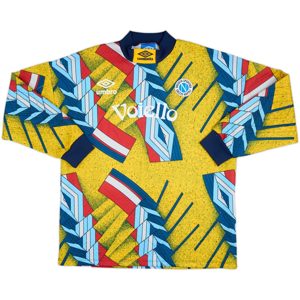 1993-94 Napoli GK Shirt #1 - 8/10 - (XL)