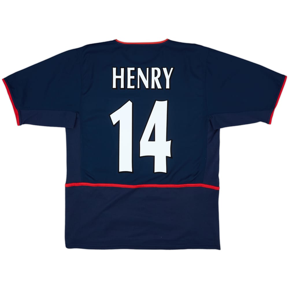 2002-04 Arsenal Away Shirt Henry #14 - 8/10 - (M)