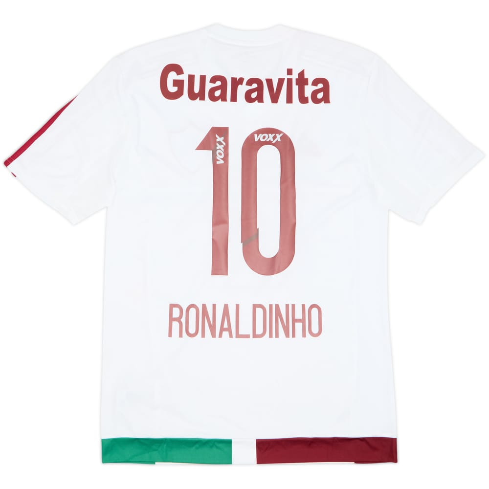 Camiseta de visitante del Fluminense 2015 Ronaldinho #10 - 10/10 - (S)