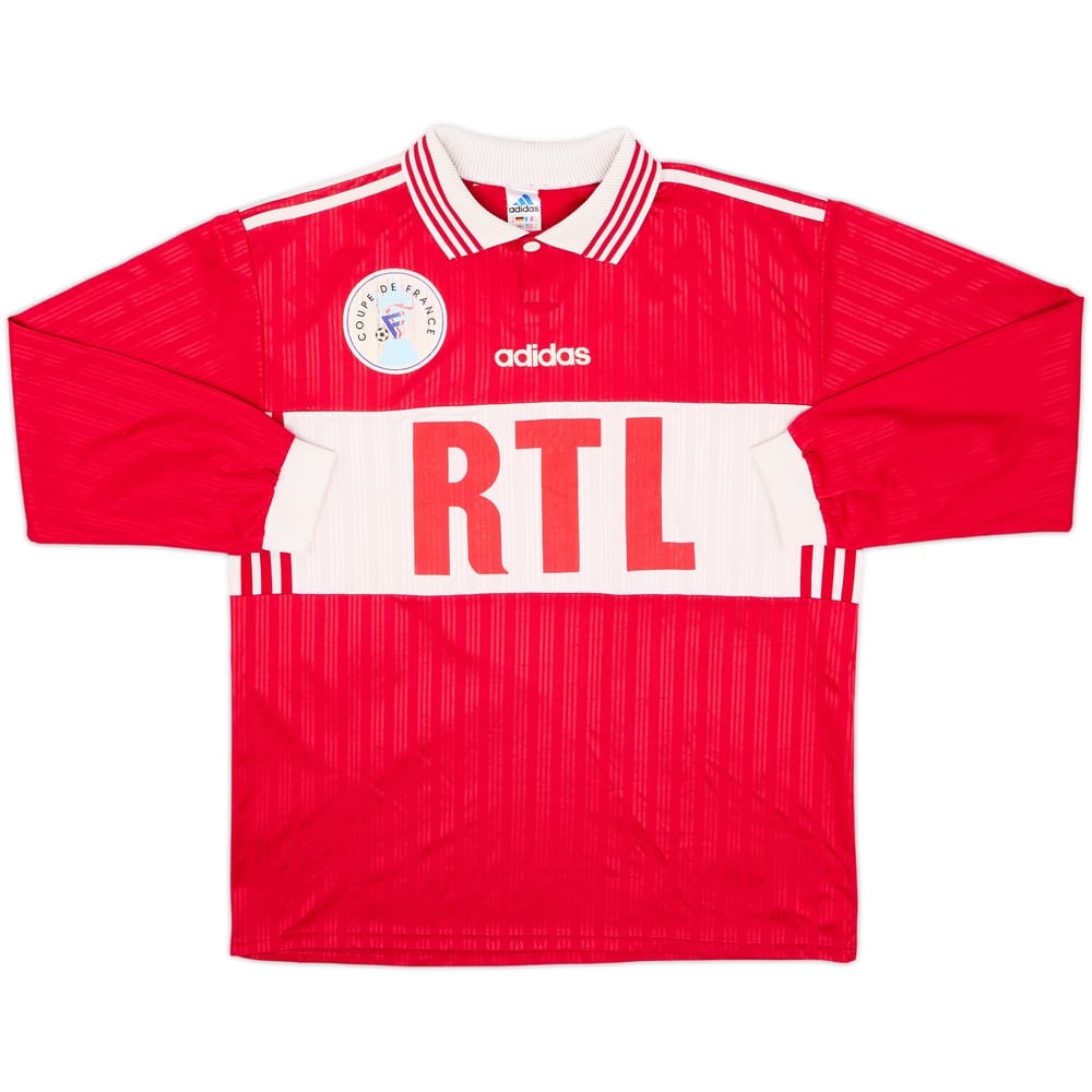 1990s Coupe de France L/S Shirt #4 - 6/10 - (XL)