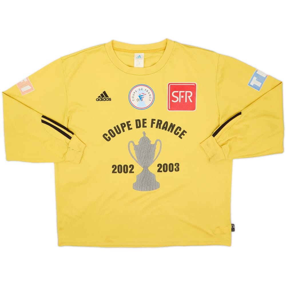 2002-03 Coupe de France L/S Shirt #13 - 6/10 - (XL)
