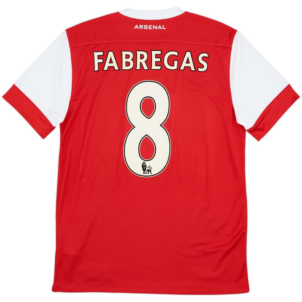2010-11 Arsenal Home Shirt Fabregas #8 - 4/10 - (M)