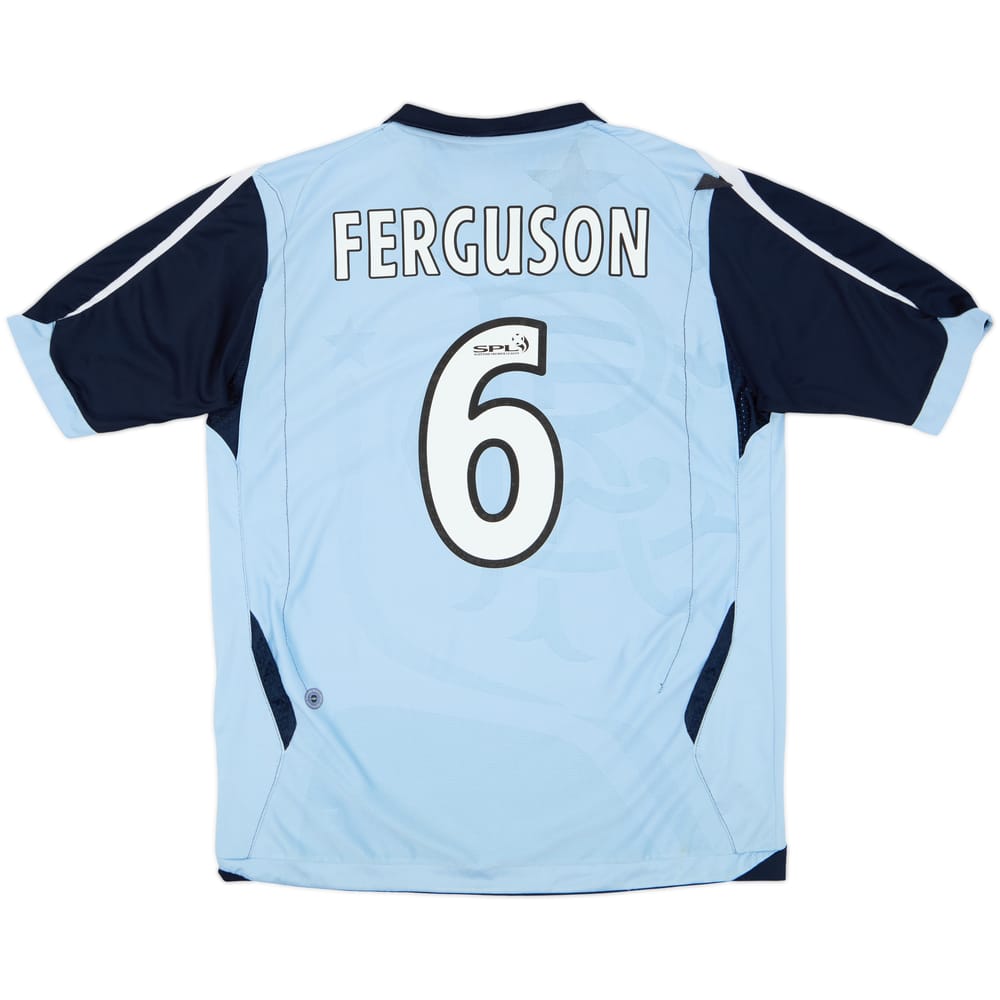 2006-07 Rangers Third Shirt Ferguson #6 - 5/10 - (L)