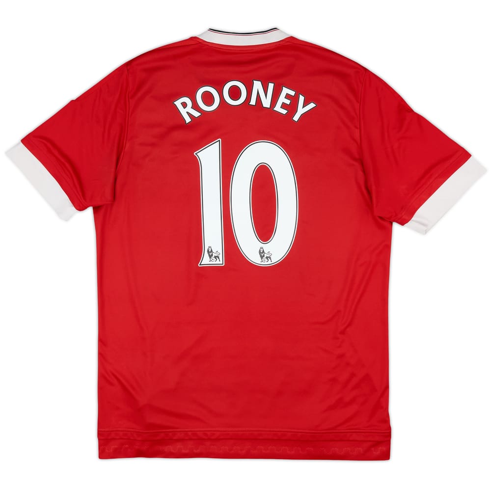 2015-16 Manchester United Home Shirt Rooney #10 - 5/10 - (L)